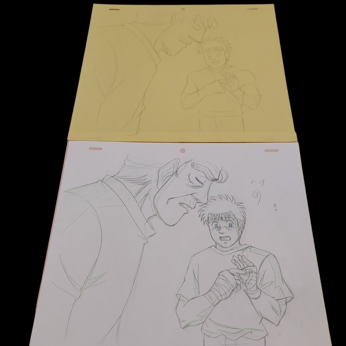 Hajime no Ippo: Ippo animation genga 3 pc