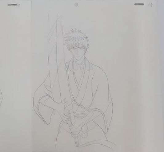 Bleach Ichigo animation douga
