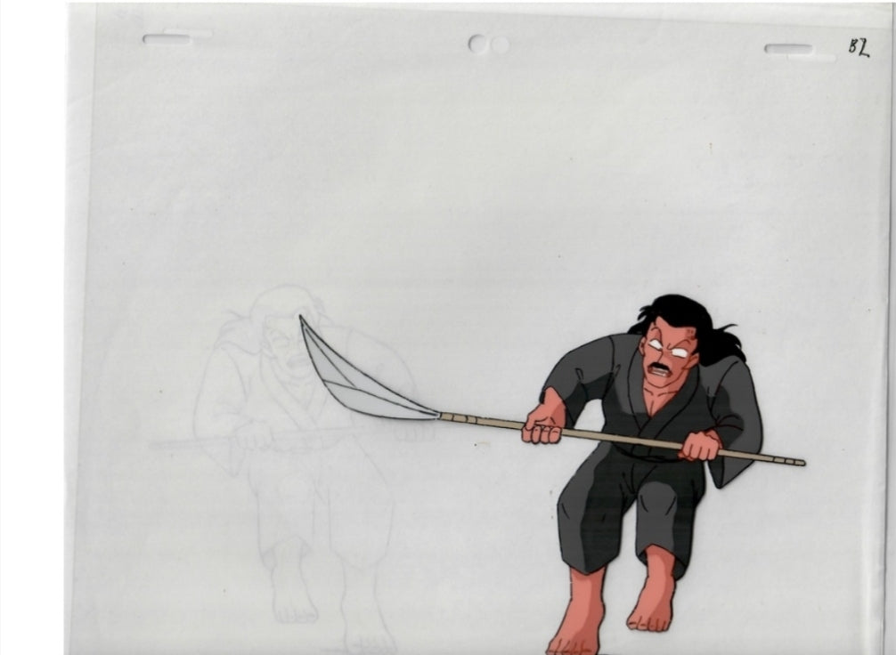 Ranma 1/2 Soun Tendo  animation cel Rumiko Takahashi