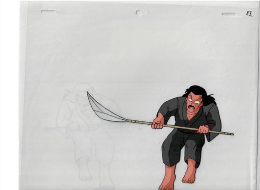 Ranma 1/2 Soun Tendo  animation cel Rumiko Takahashi