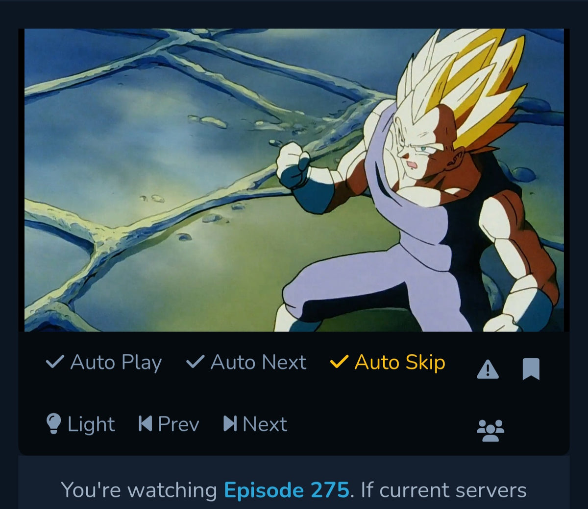Dragonball Z: SSJ Vegeta animation cel Akira Toriyama