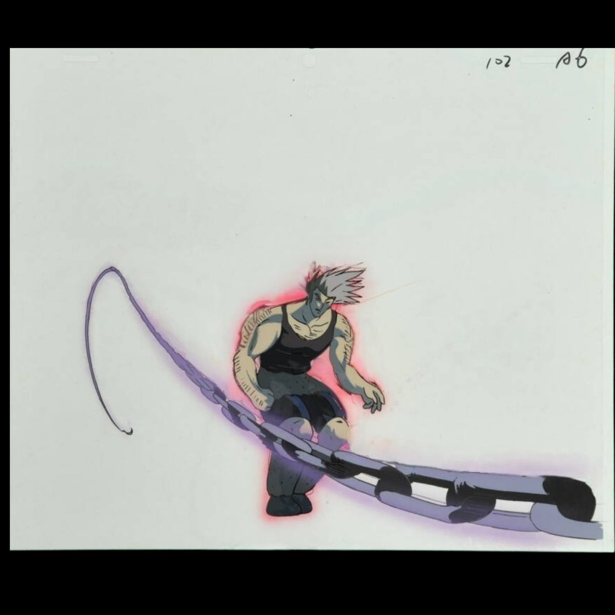 Hunter X Hunter: Uvogin vs Kurapika animation Cel