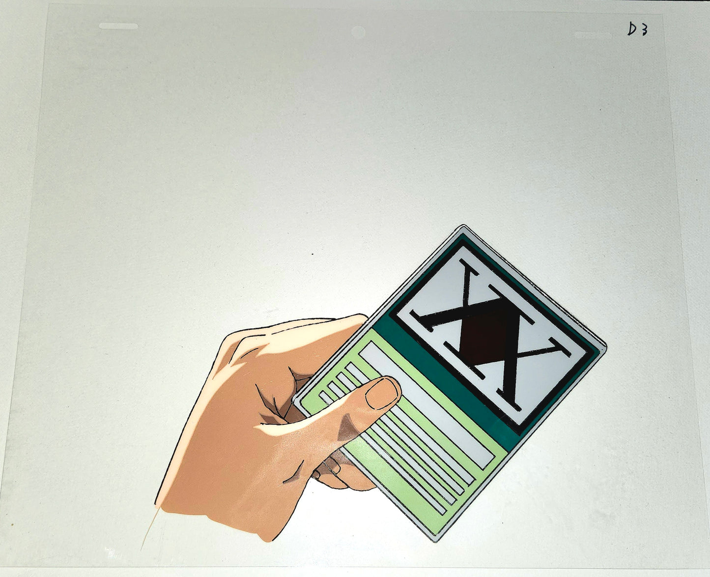 Hunter x Hunter: (Rare) Hunter license card animation cel 2 pc