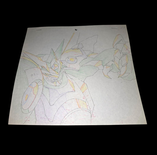 Magic Knight Rayearth: Regalia - Dark Rune God animation douga