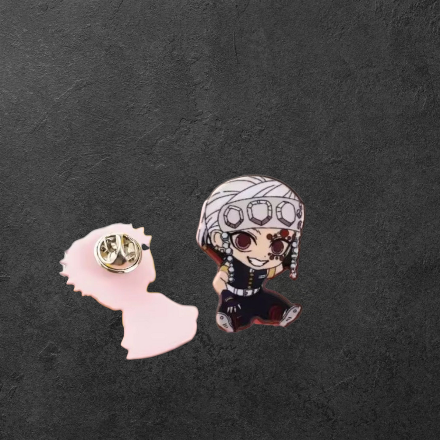 Demon Slayer Acrylic Brooch Badge Anime Pins DIY Decoration