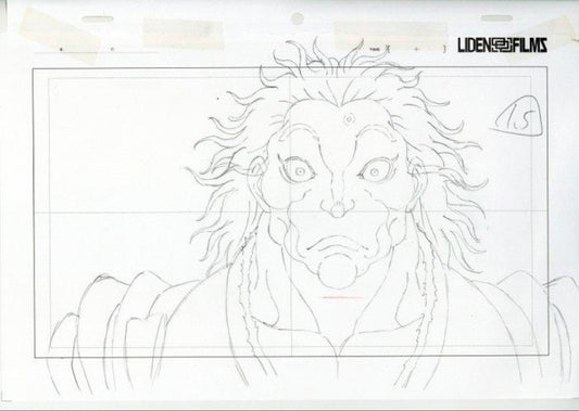 Baki-Dou (ONA 2): rough genga