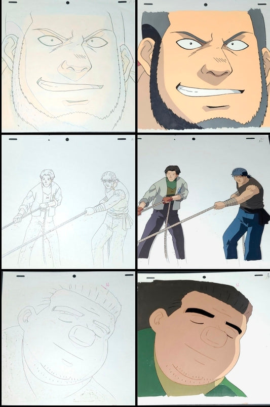 Hunter X Hunter: Tonpa + Hunters animation Cel 6 pc