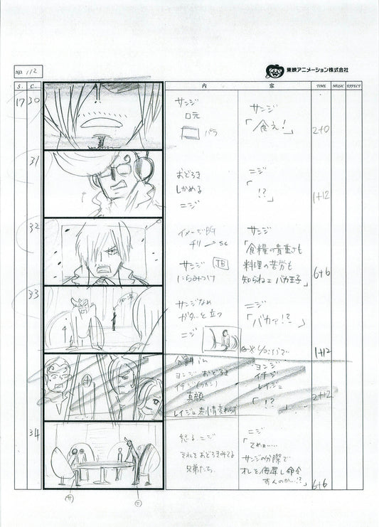 One Piece: #800 Storyboard