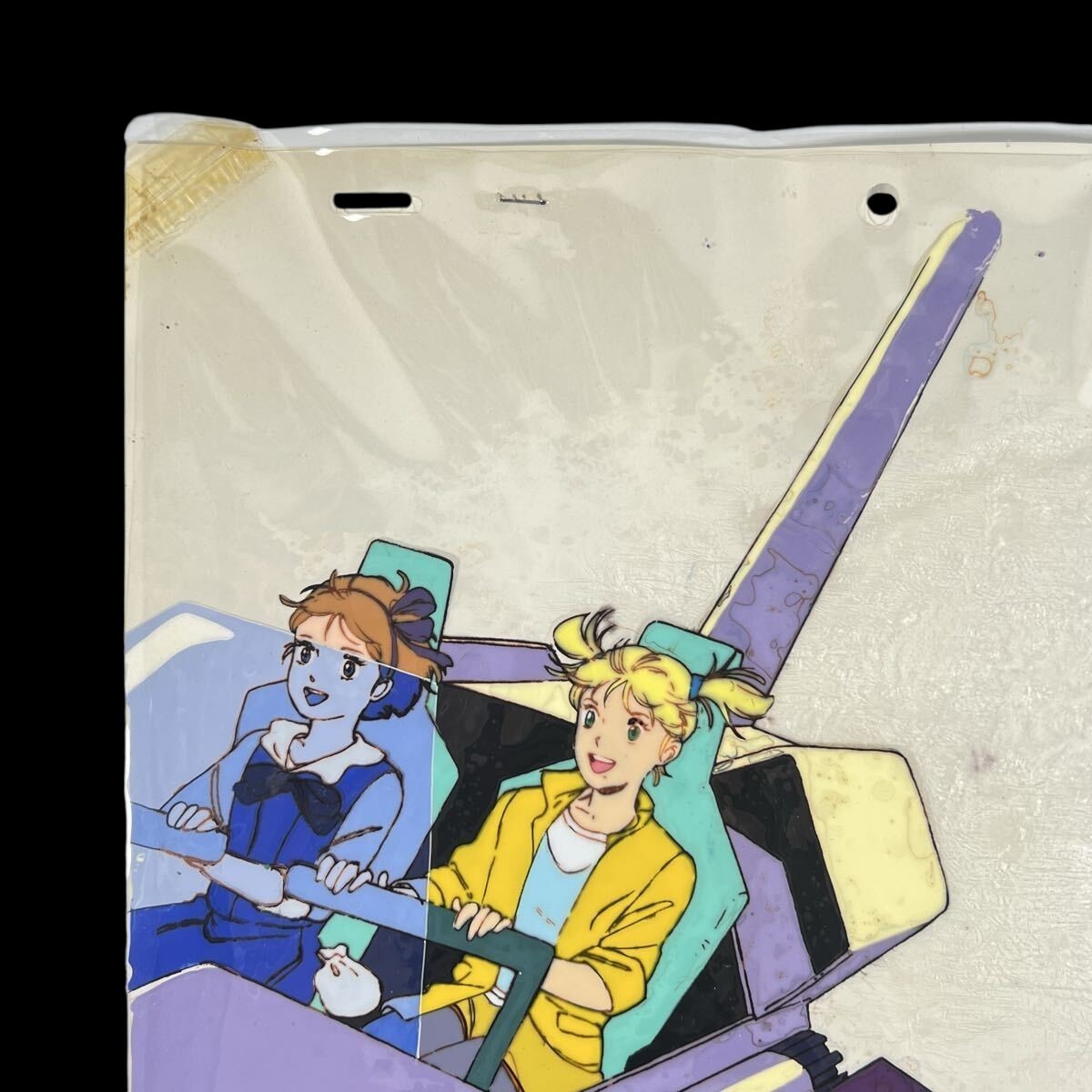 Robot Carnival - Starlight Angel: 2 people on the amusement park ride