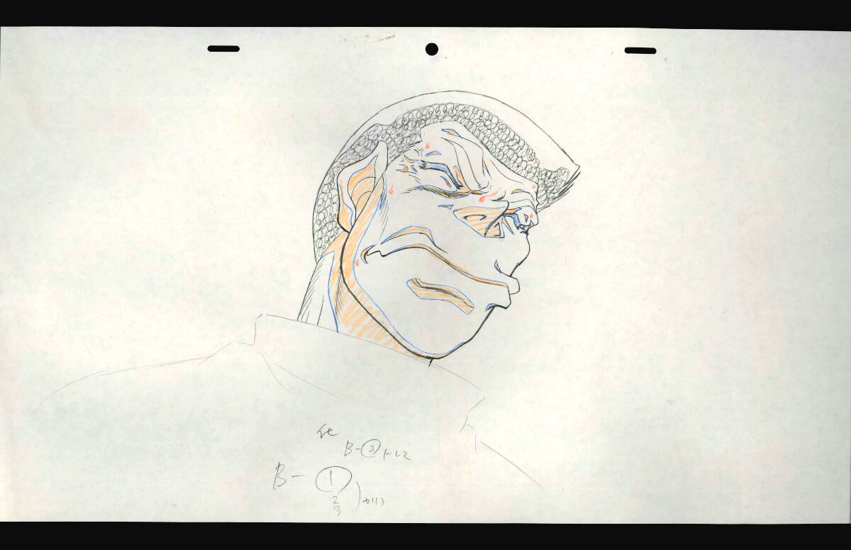 Hajime no Ippo: Ippo  group animation pan layout genga 3pc