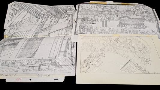 Metropolis: animation genga/douga/layout HUGE lot of unique items