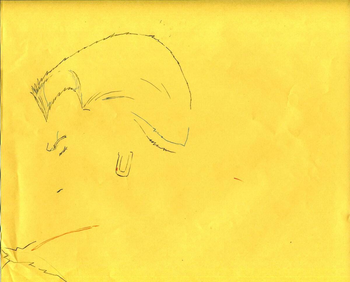 Wolf's Rain: Tsume 2 animation Genga