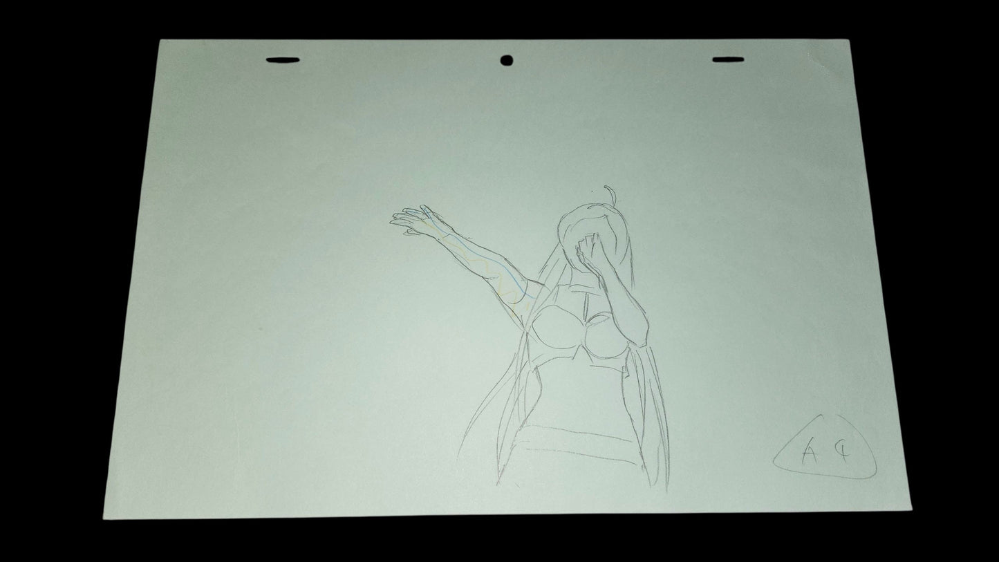 Rosario + Vampire: Opening Moka Akashiya animation OP genga 16 pc lot