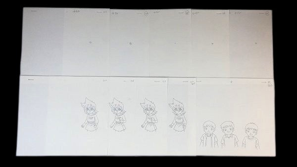 Beyblade VForce: Takao
Kinomiya (Tyson) and Max Mizuhara animation genga/douga huge lot