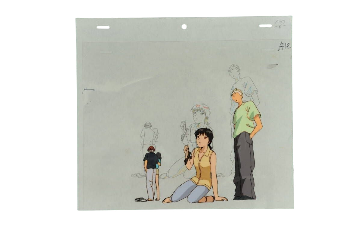 GTO Great Teacher Onizuka: Fuyutsuki Animation Cel + original background