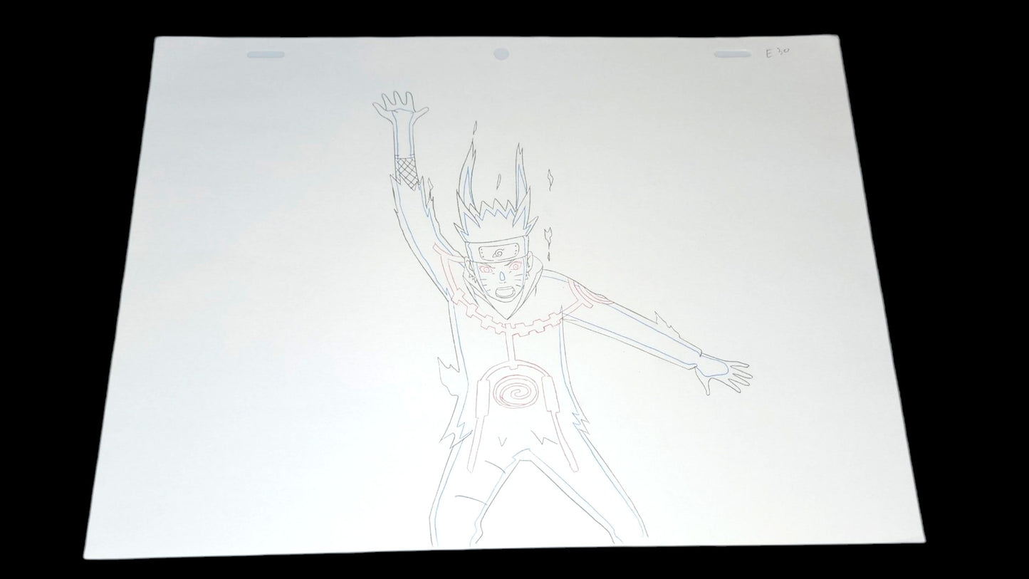 Naruto Shippuden: (KCM2 Naruto) Kurama Chakra Mode 2 + Giant Rasenshuriken, 3 way deadlock