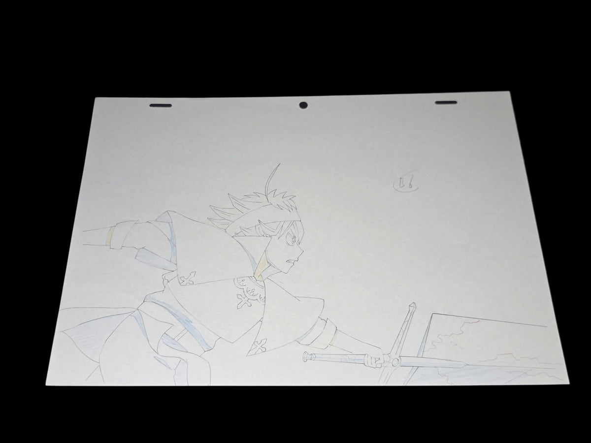 Black Clover/Bleach: Asta/Ulquiorra animation genga 10 pc