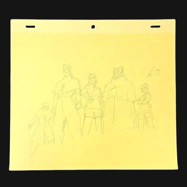Naruto: ep 149 genga pan lot Kamizuru Clan (Bug users)