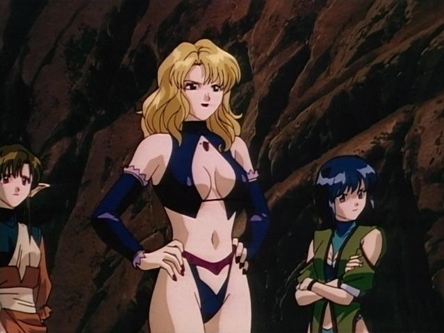 Megami Paradise OVA Maharaja and Rouge animation cel
