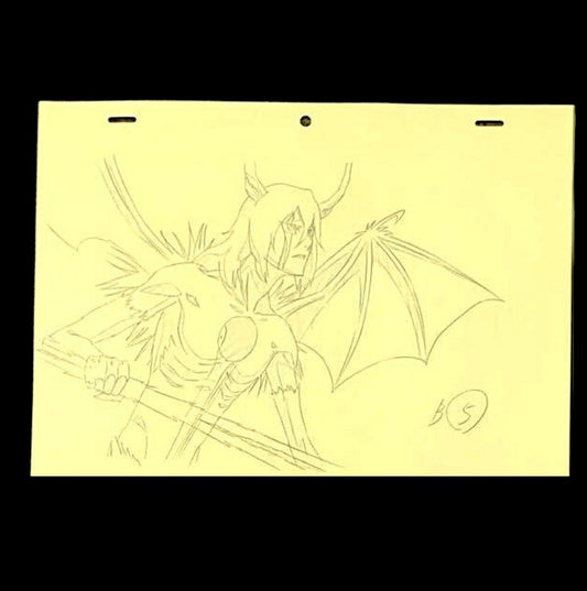 Bleach: Ulquiorra Cifer animation genga