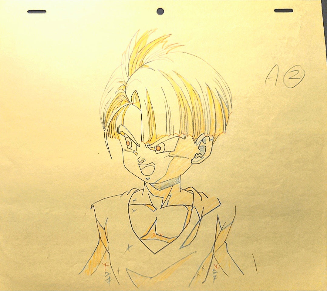 Dragonball z: Trunks Animation genga #4