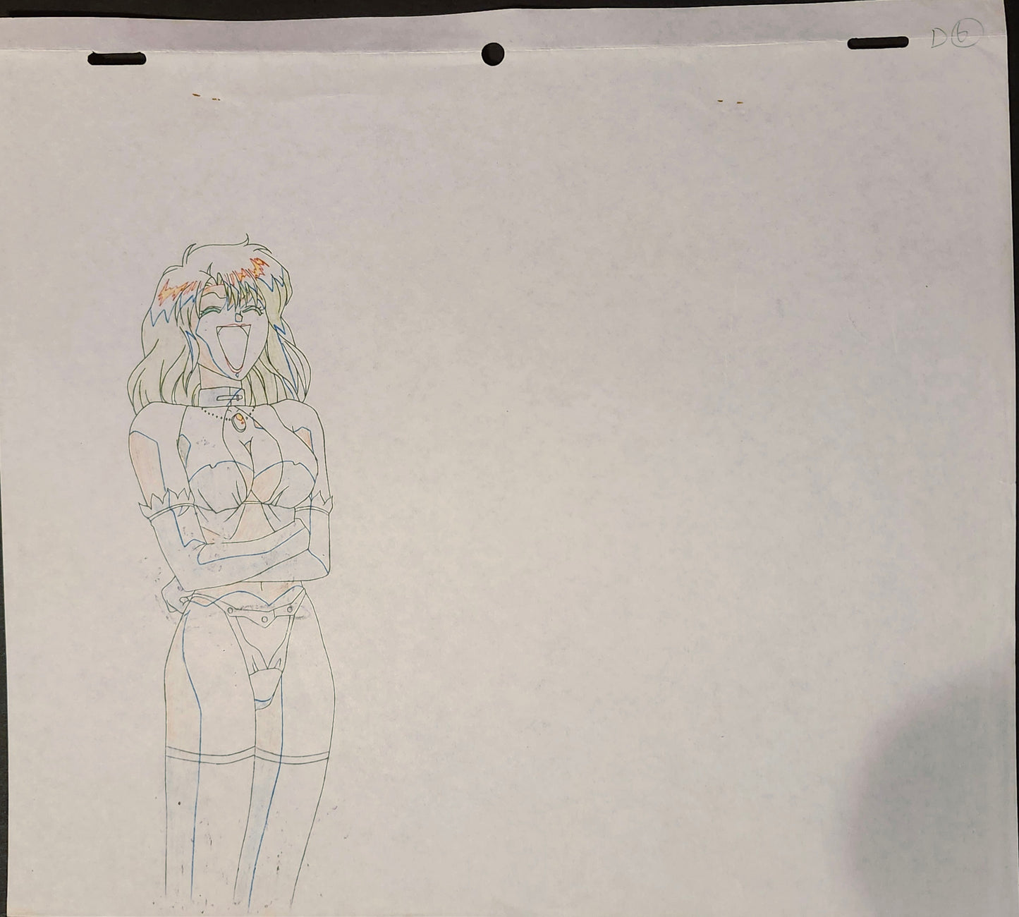 Megami Paradise OVA Maharaja and Rouge animation cel