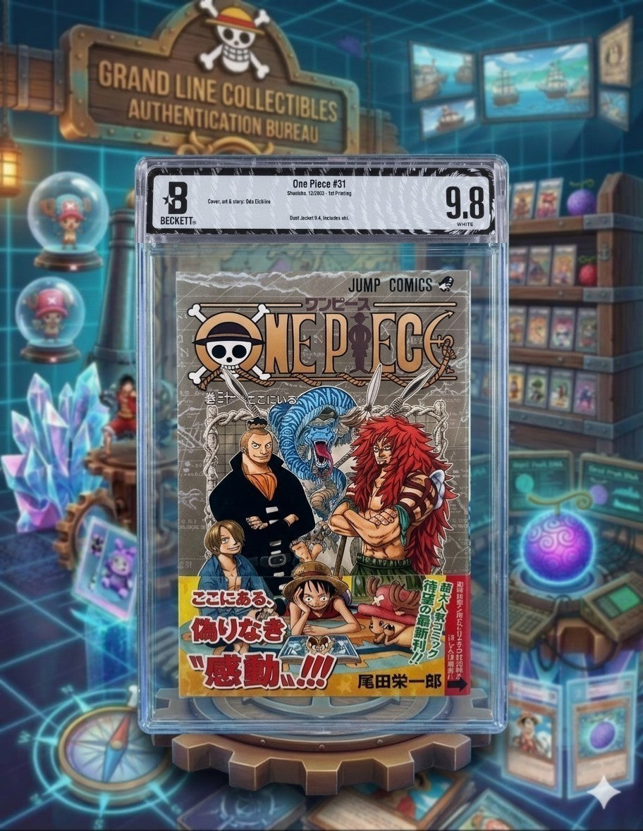BGS 9.8/9.4 - One Piece manga Volume 31 1st print