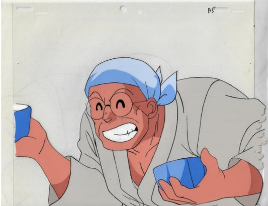 Ranma 1/2 Genma animation cel Rumiko Takahashi