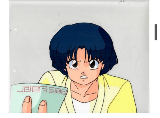 Ranma 1/2 Akane animation cel Rumiko Takahashi