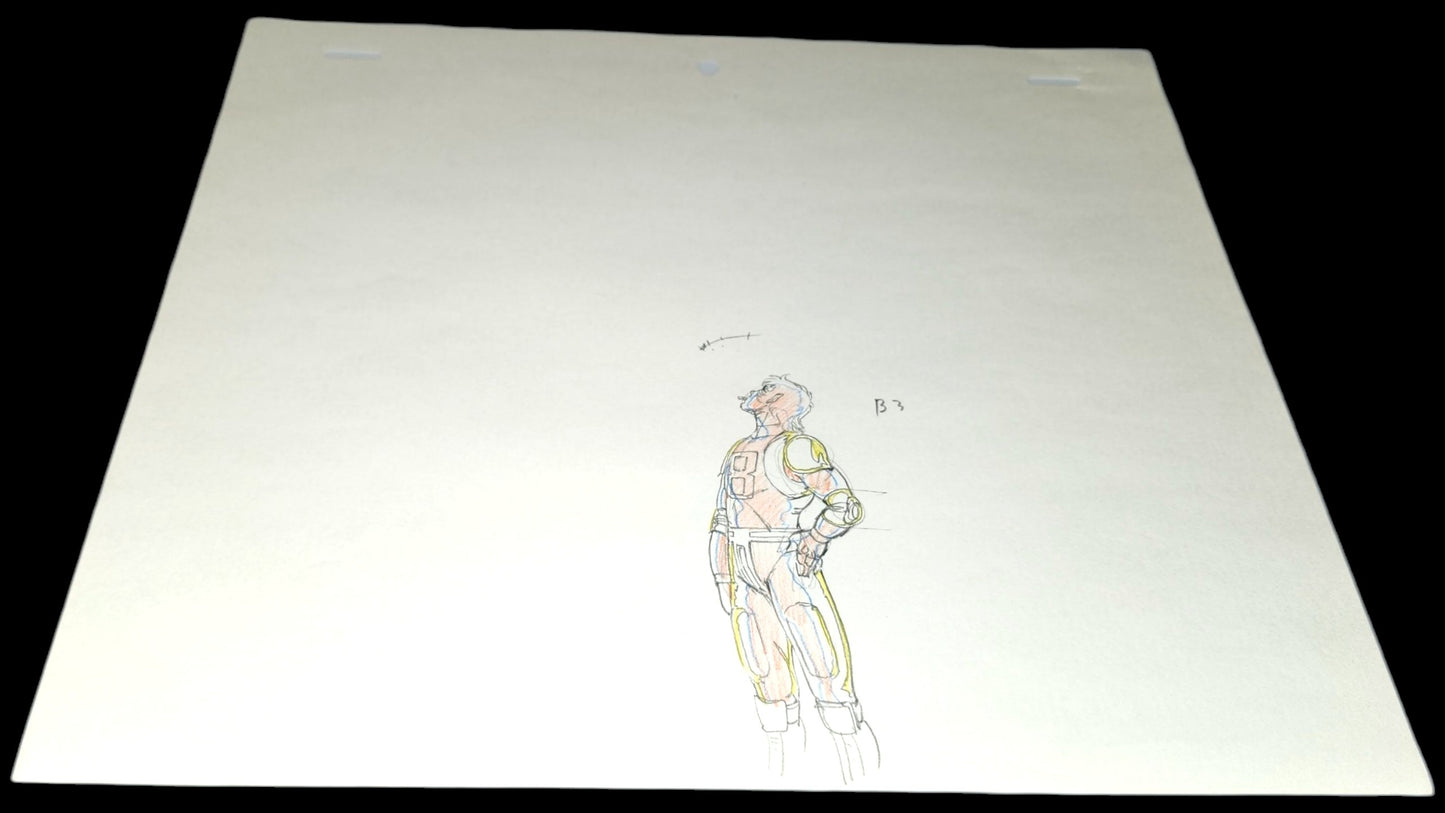 Space Adventure Cobra animation genga set of 7