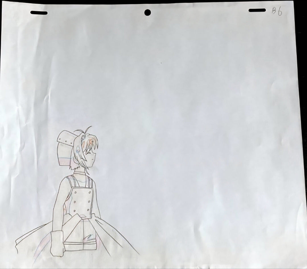 CardCaptor Sakura: Sakura Kinomoto animation cel