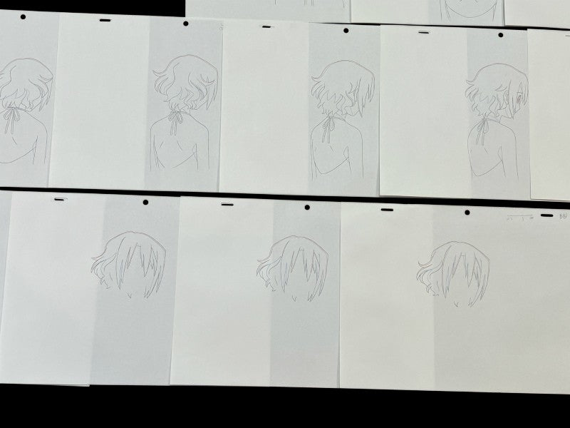 El Cazador de la Bruja (The Hunter of the Witch):  ED Ellis genga + douga + layout lg lot