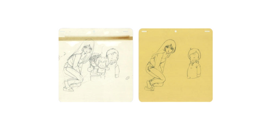 Dr Slump: Summer Vacation Anime Festival Special: The whole Arale-chan family appears!! Who is the Queen Millennia?! 2 pc Genga #2
