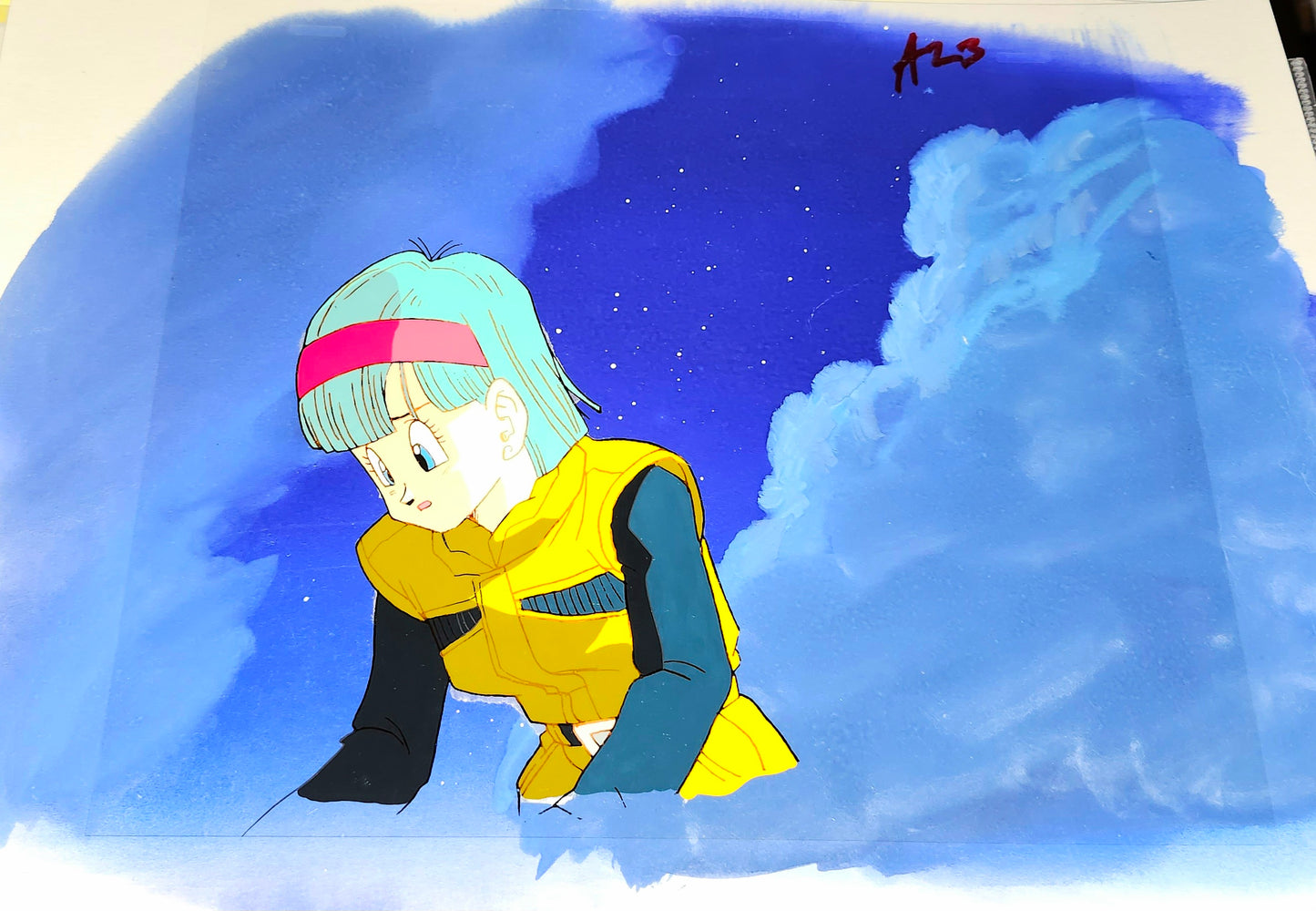 Dragonball z: Bulma animation cel