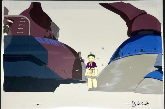 Metropolis: Kenichi Shikishima LG animation cel & douga