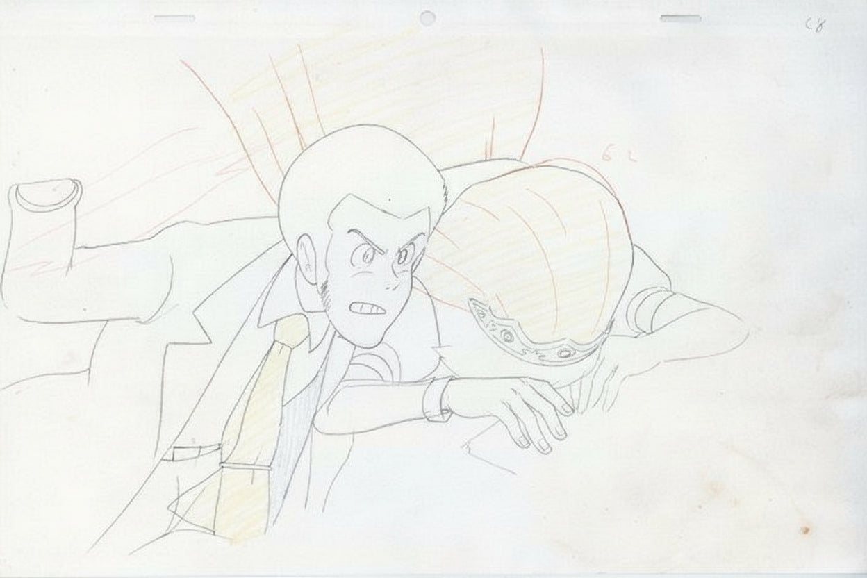 Lupin III The Castle of Cagliostro: Lupin animation douga