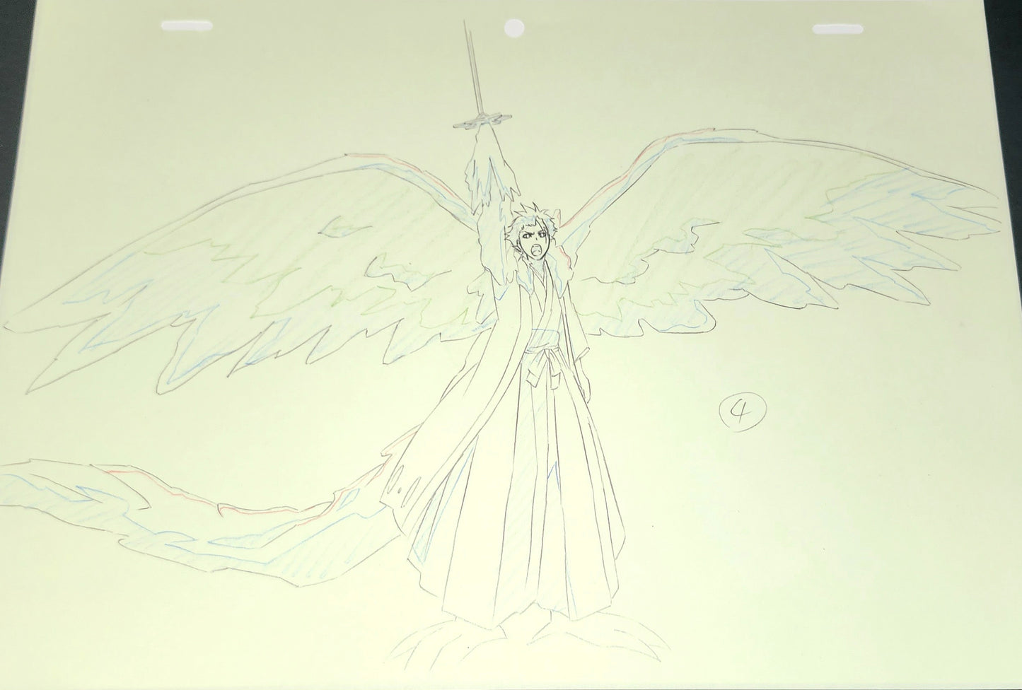 Bleach: Toshiro
Hitsugaya Hyõrinmaru's Bankai animation genga