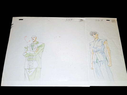 Yu Yu Hakusho: Yusuke Urameshi & Hokushin animation douga Yoshihiro Togashi