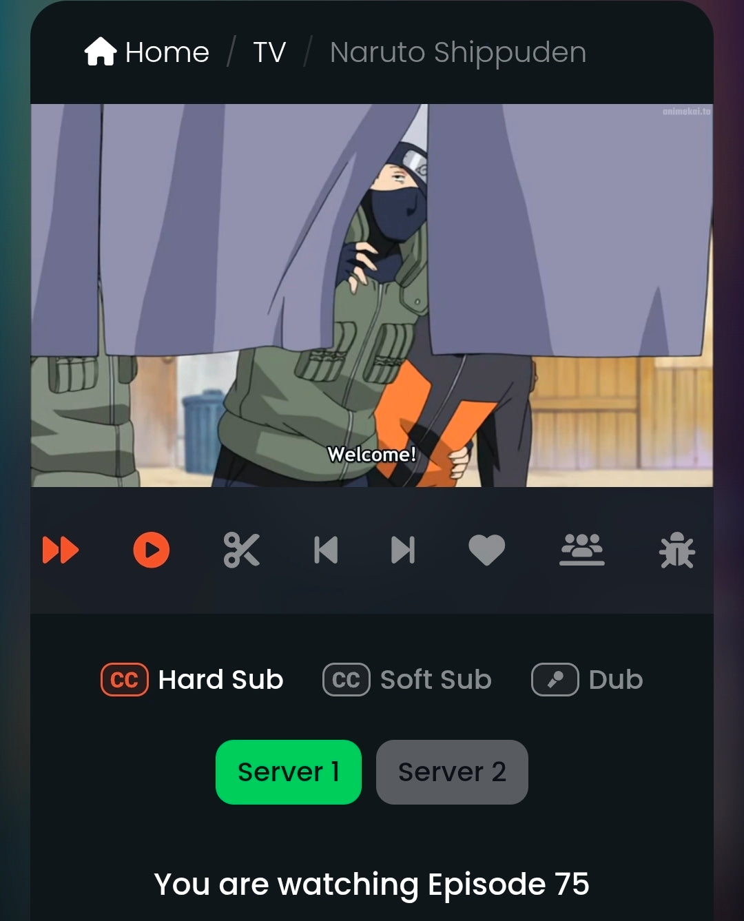 Naruto Shippuden: Kakashi + Naruto animation genga