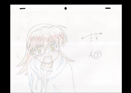 R.O.D Read or Die: Yomiko Readman animation genga