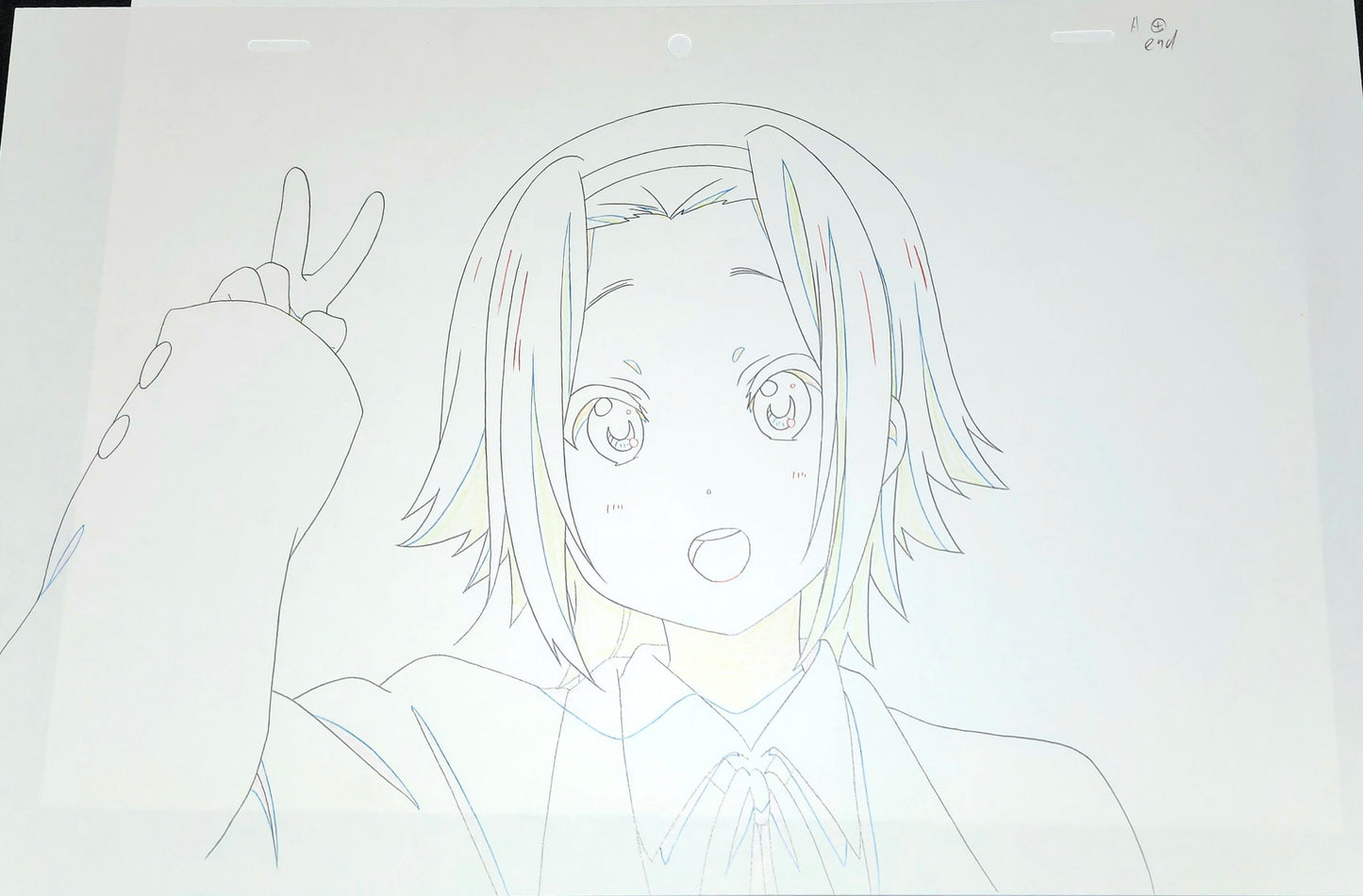 K-on: Ritsu Tainaka animation douga + layout 2 pc