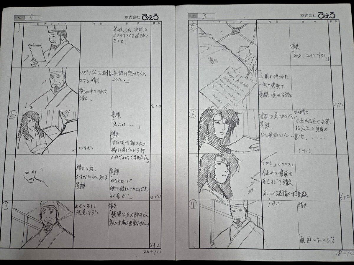 The Twelve Kingdoms: Episode 36 storyboard "The Shore in Twilight, The Sky at Dawn: Part 3"