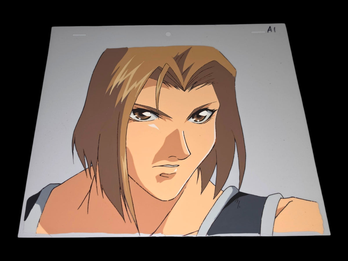 Virus Buster Serge: Serge Train, Mirei G Colder & Jouichirou, set of 3 cels