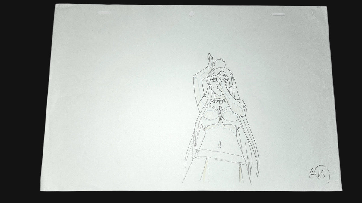 Rosario + Vampire: Opening Moka Akashiya animation OP genga 8 pc