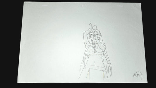 Rosario + Vampire: Opening Moka Akashiya animation OP genga 8 pc