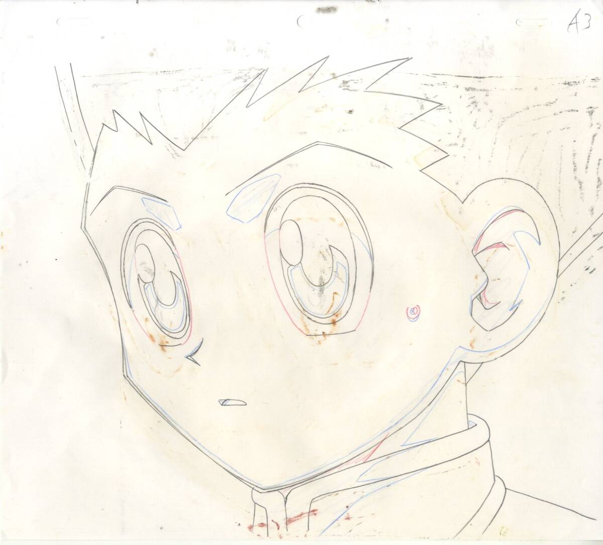 Hunter X Hunter: Gon super large animation Cel + background 3 piece