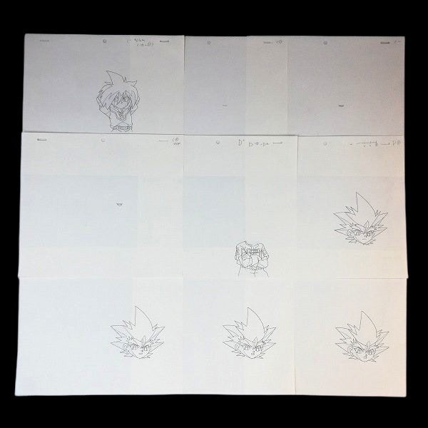 Beyblade VForce: Ozuma & Dunga animation genga/douga huge lot