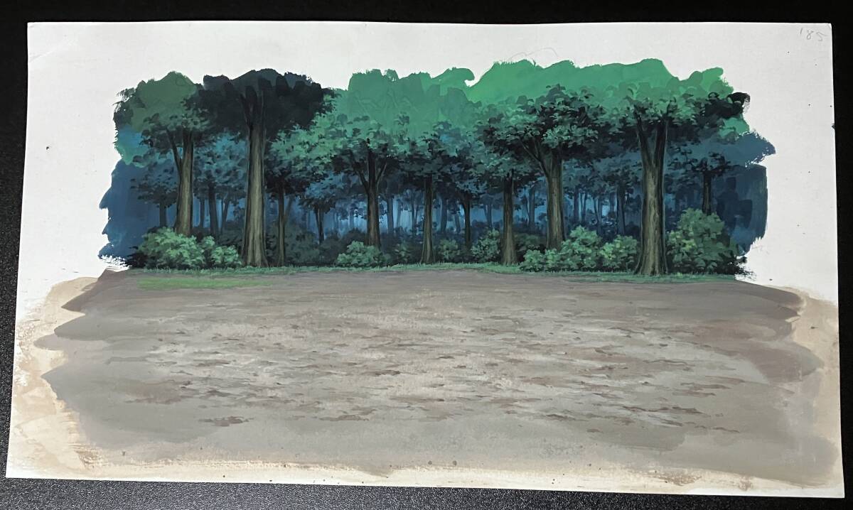 Naruto Shippuden: Hand painted background