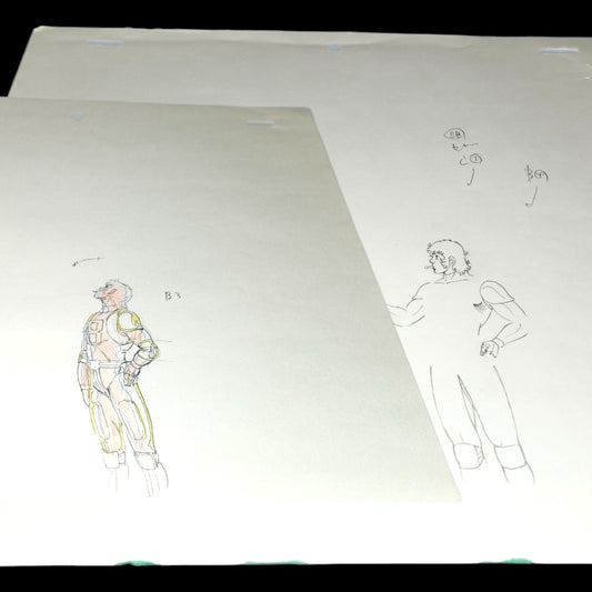 Space Adventure Cobra animation genga set of 7