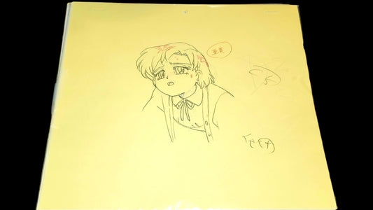 Sailor Moon: Ami Mizuno/Sailor Mercury animation genga